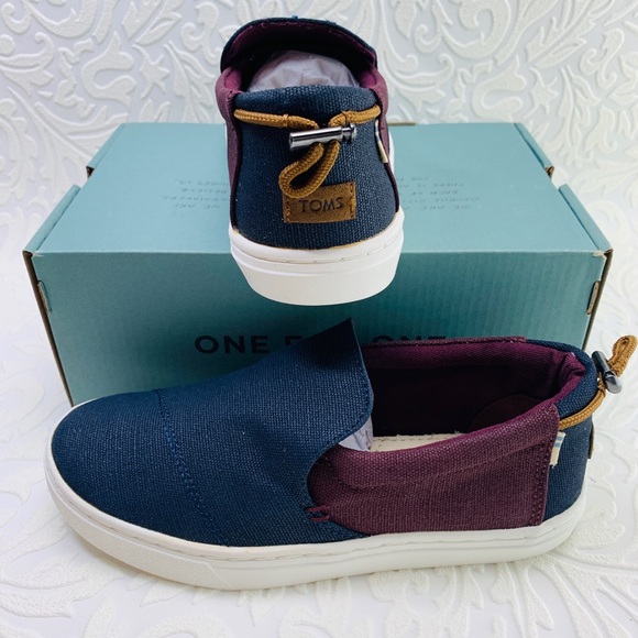 Toms slip on a boat shoes youth slip Paxton canvas - Picture 3 of 8